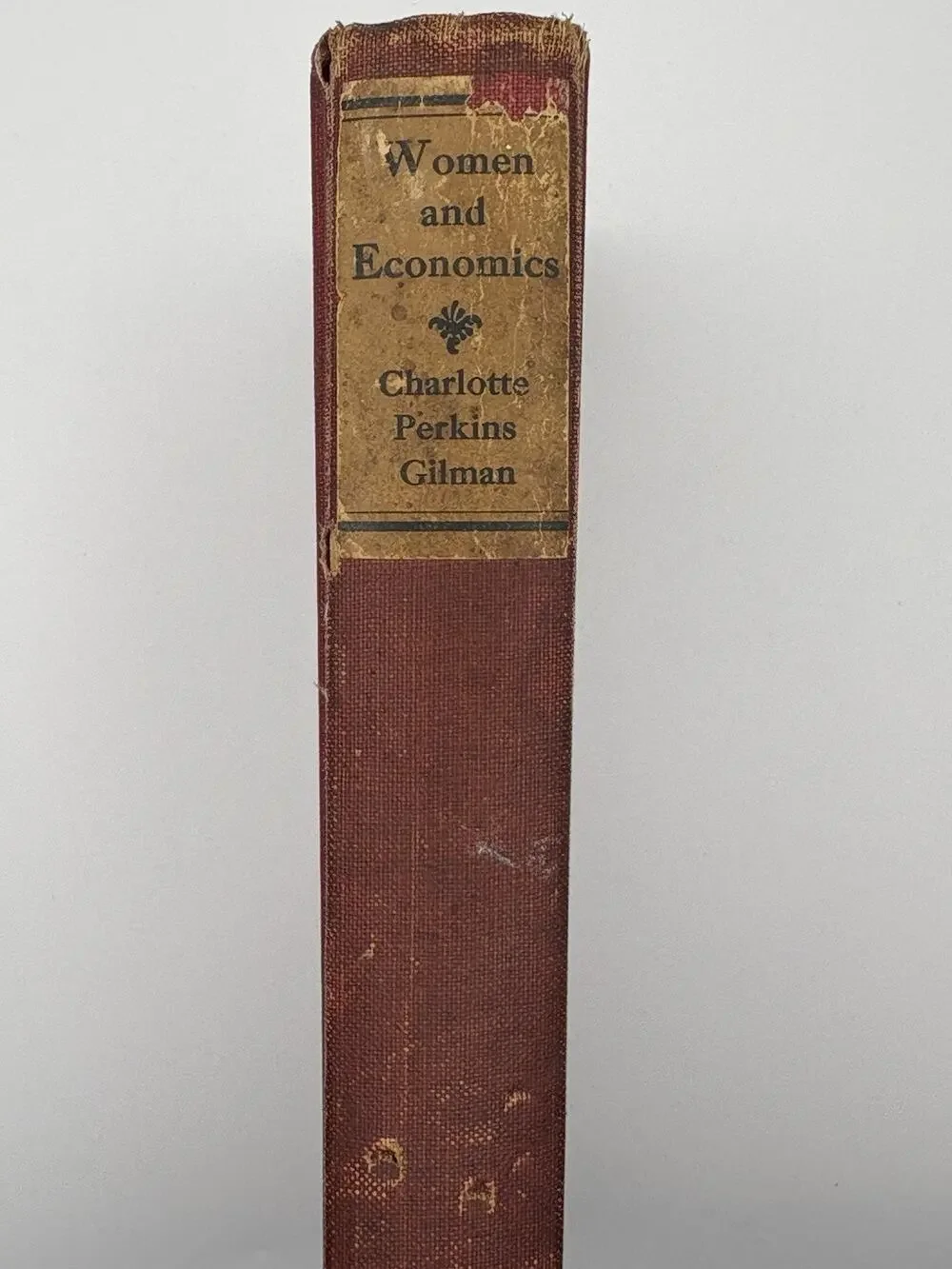 Antique Book Women and Economics Charlotte Perkins Gilman 1915 7th Ed Maynard